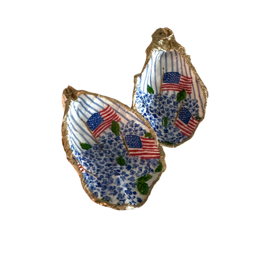 "American Hydrangeas" Jewelry Tray