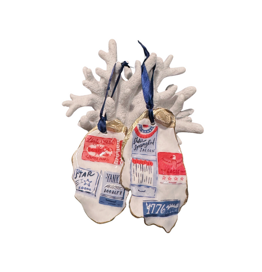 "Star Spangled Matchbox" Ornament