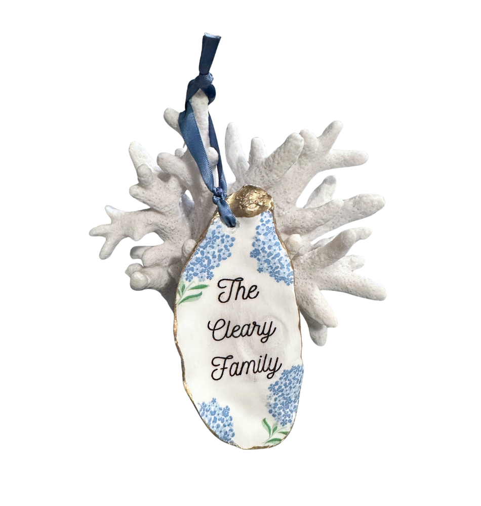 "Hydrangea Family" Ornament
